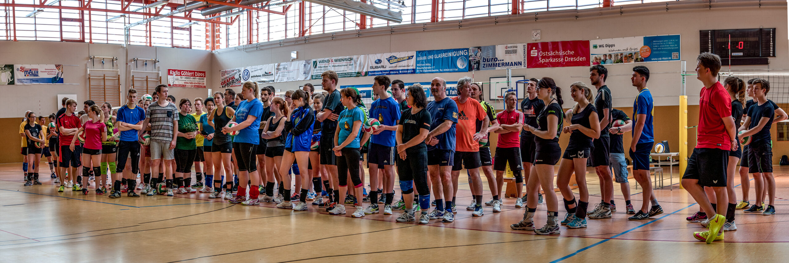 Read more about the article Endspurt zum Volleyballturnier